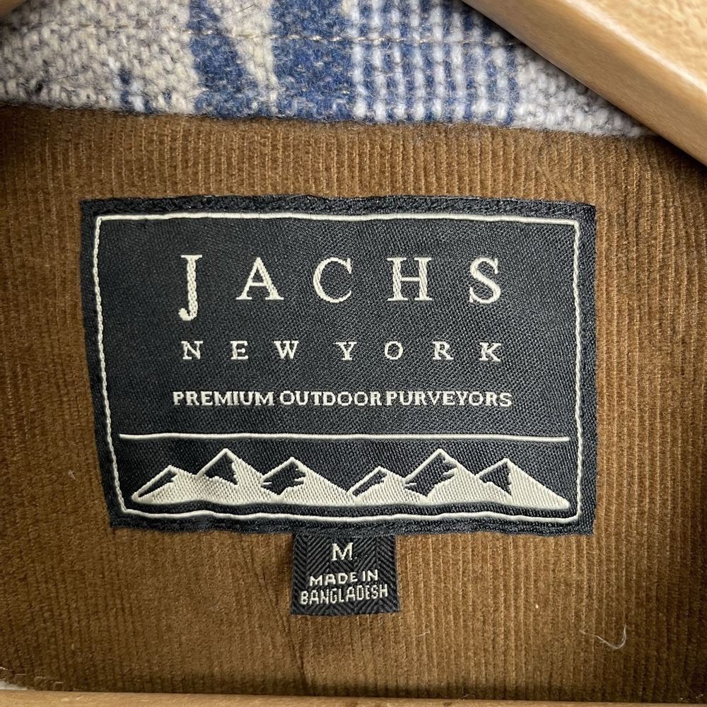 Jachs New York Men's Aztec Print Sherpa Lined Wool Blend Jacket Size M - Picture 3 of 10